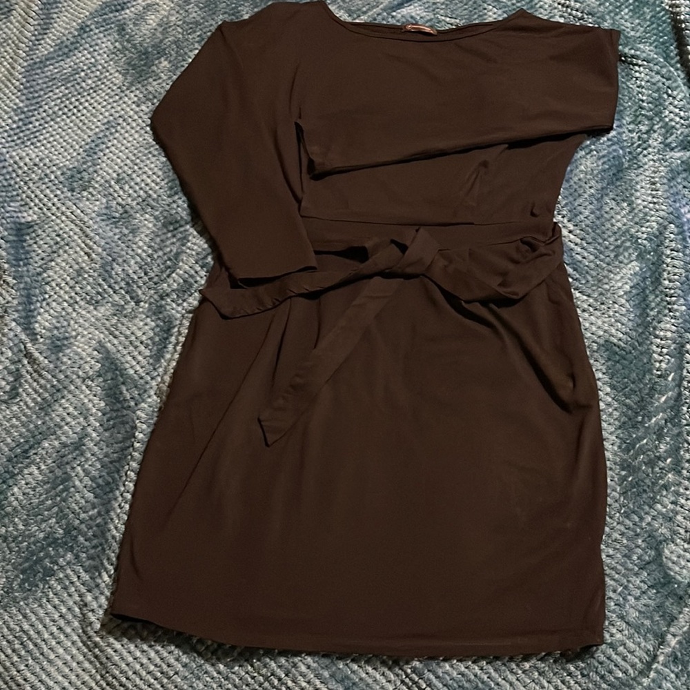 Casual long sleeve bodycon sheath dress